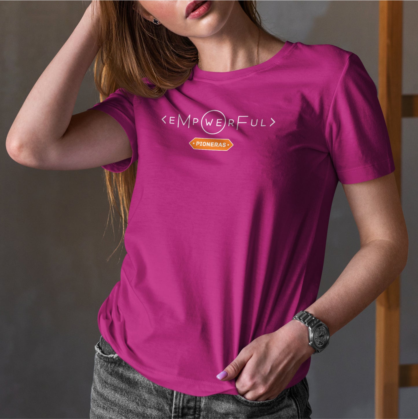 Camiseta Pioneras - Empowerful - Purple
