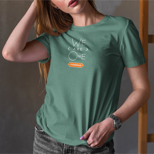 Camiseta Pioneras - We Are One - Teal